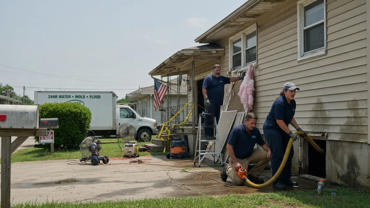 Water Damage Repair in Rocksprings, TX near me
